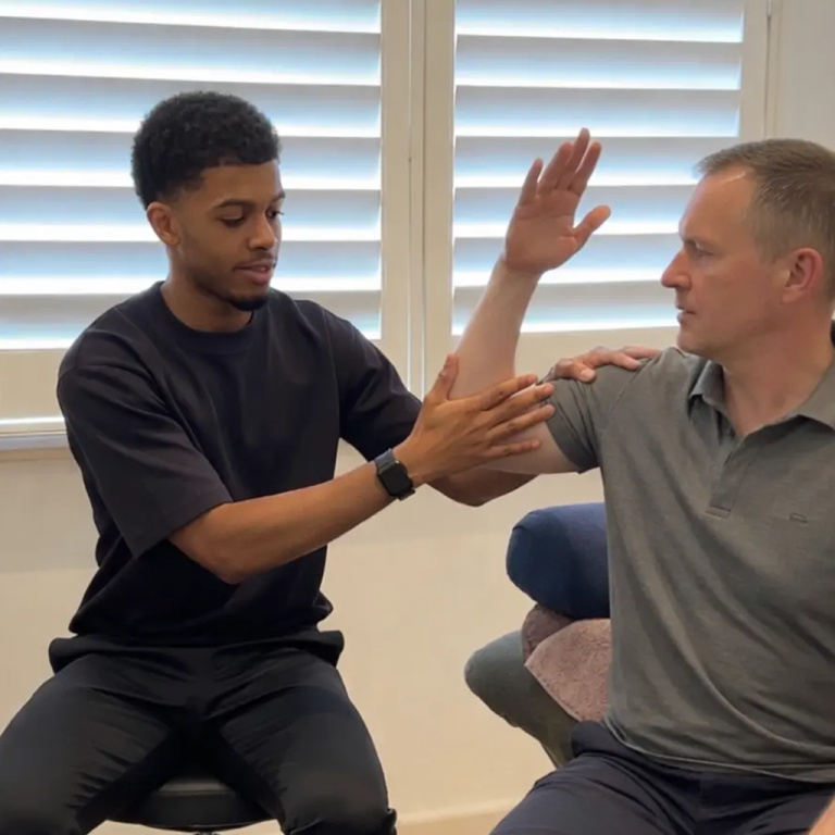 WorkSafe physiotherapy Preston shoulder assessment by Ashton